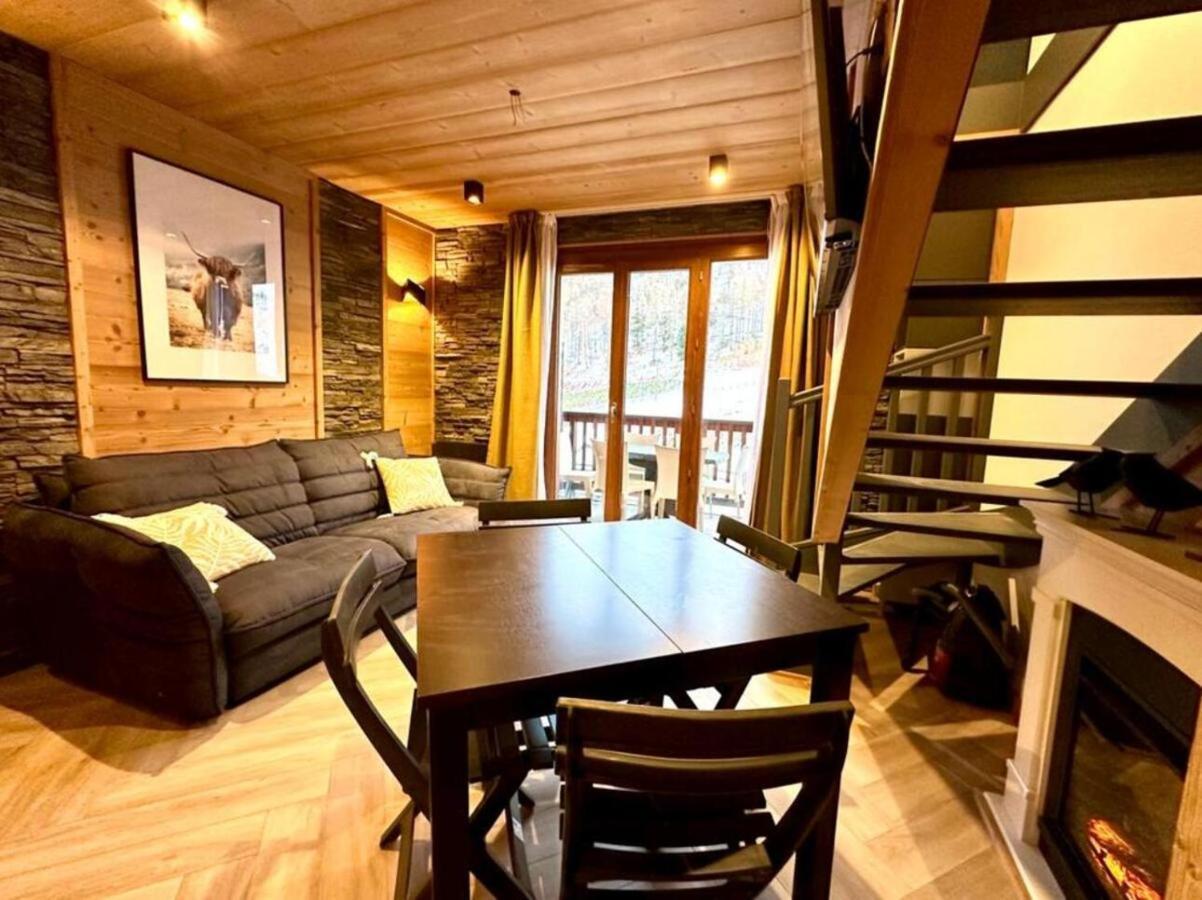 Duplex Renove - 2 Chambres 7 Personnes Vue Pistes Les Orres Luaran gambar